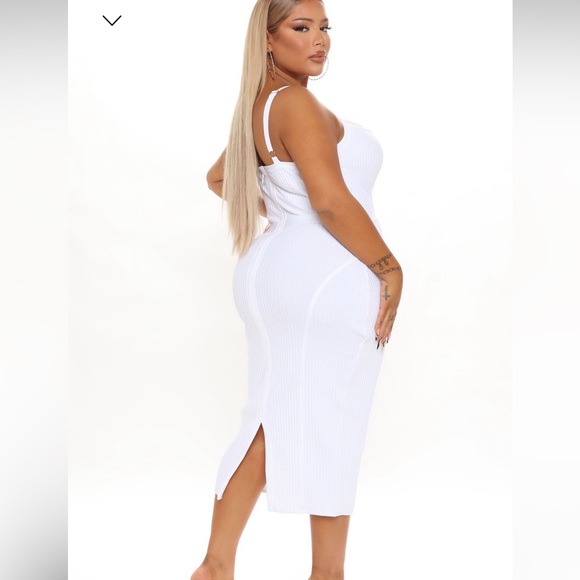 Fashion Nova Misty Bandage Midi Dress - Picture 2 of 4